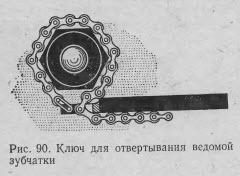 Если необходимо снять с втулки корпус трещотки Если необходимо снять с втулки корпус трещотки